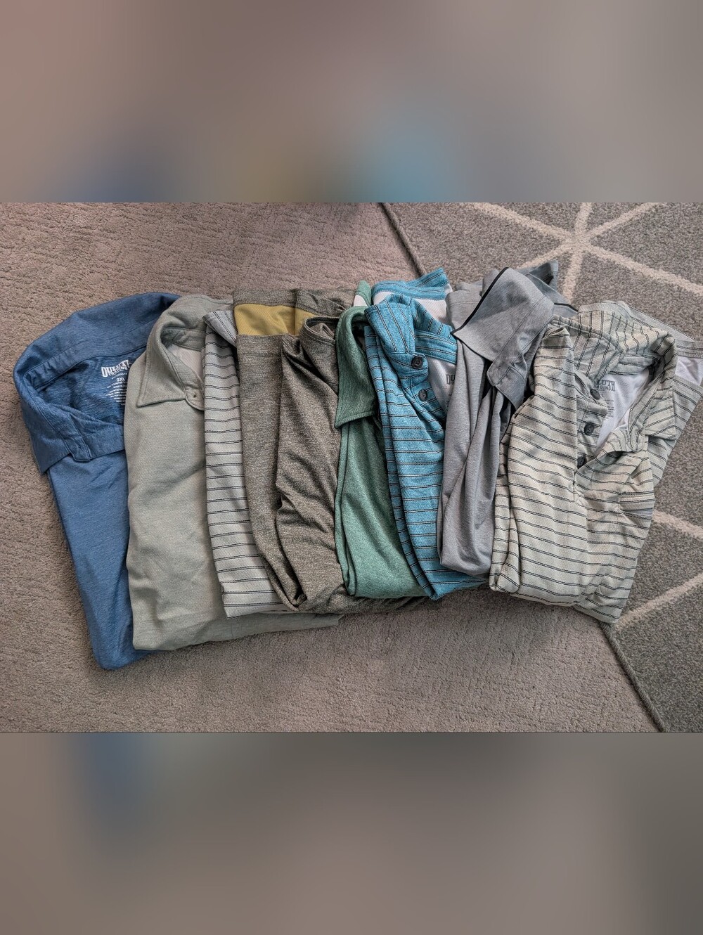 Duluth Trading Bundle Of 8‎ Mens Armachillo Polos Size 2XL